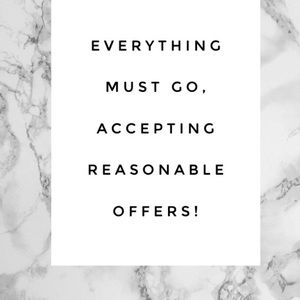 Everything must go !